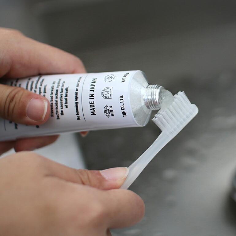 歯磨き粉 ジェル 天然由来成分 歯周病 口臭 80g 中川政七商店 THE ザ THE TOOTH GEL | THE | 02