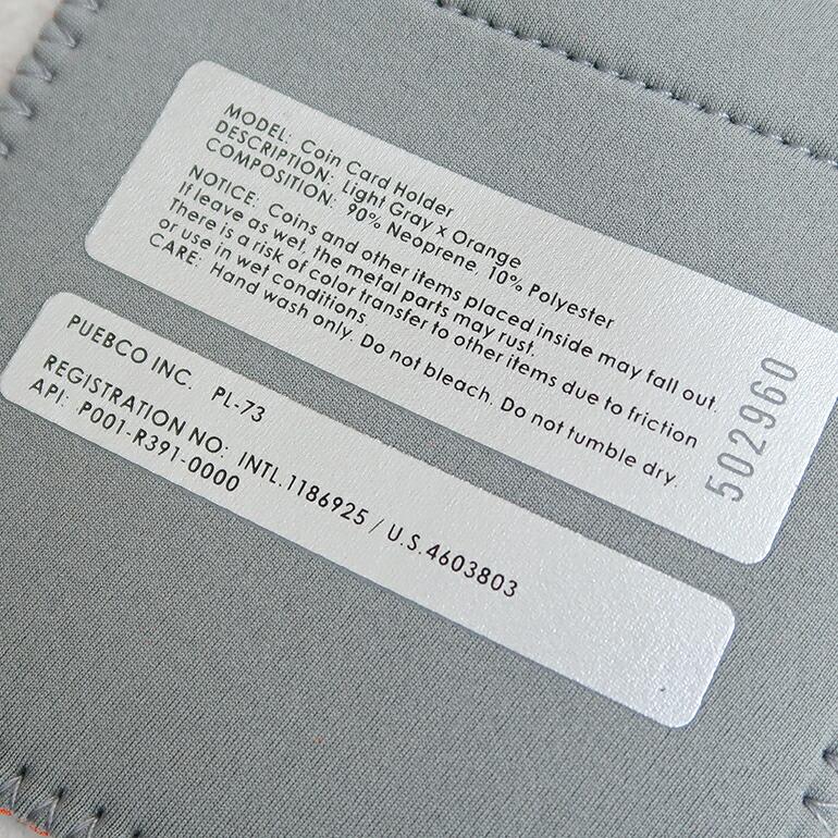 コインケース 小物入れ スリーブケース 小銭入れ プエブコ PUEBCO COIN CARD HOLDER | PUEBCO | 06
