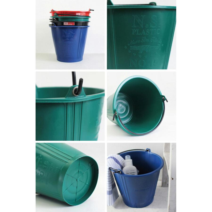 バケツ コンパクト プラスチック 掃除 ガーデニング BUFF バフ タイ製 カラーバケツ カラフル 8L |  | 05