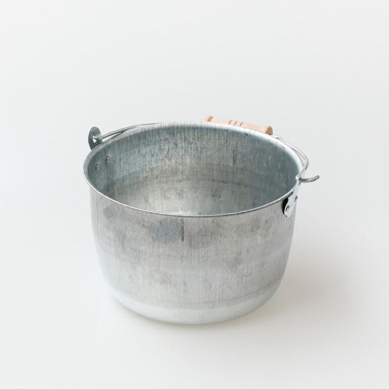 バケツ トタン 掃除道具 園芸 レトロ まつのや 松野屋 トタン豆バケツ 3.6L 大 | ブランド登録なし
