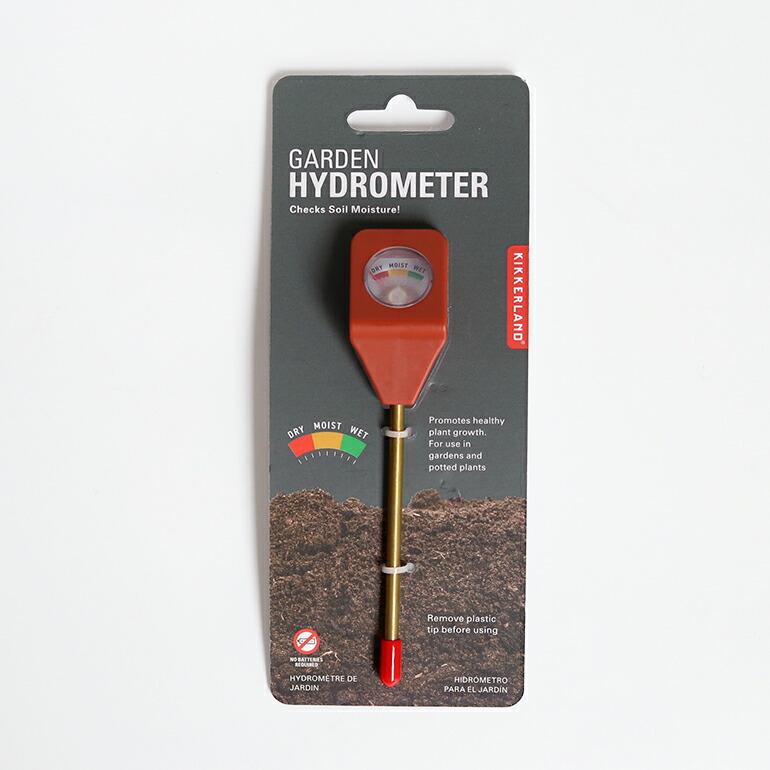 土壌水分計 湿度計 ハイドロメーター アナログ ガーデニング 鉢植え おしゃれ KIKKERLAND キッカーランド Garden Hydrometer  ガーデン用湿度計 | KIKKERLAND | 01