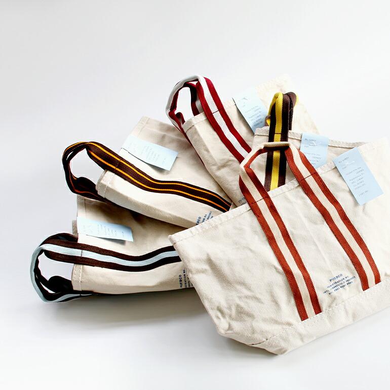 トートバッグ 帆布 大きめ PUEBCO プエブコ カレッジトートバッグ  ライブラリー | PUEBCO | 02