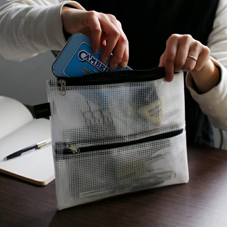 ポーチ マルチ クリア ビニール A5 ドイツ ステーショナリー