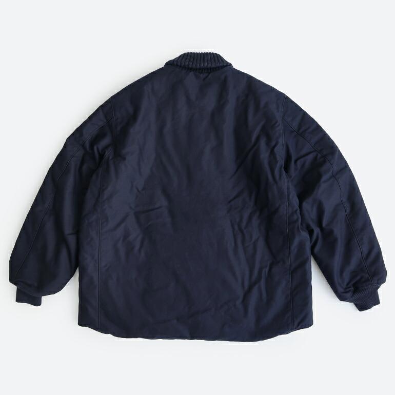 ネセサリーオアアンネセサリー　ジャケット　コート　中綿暖かい　ネイビー　2 美品 NECESSARY or UNNECESSARY（ネセサリーオアアンネセサリー） アウター