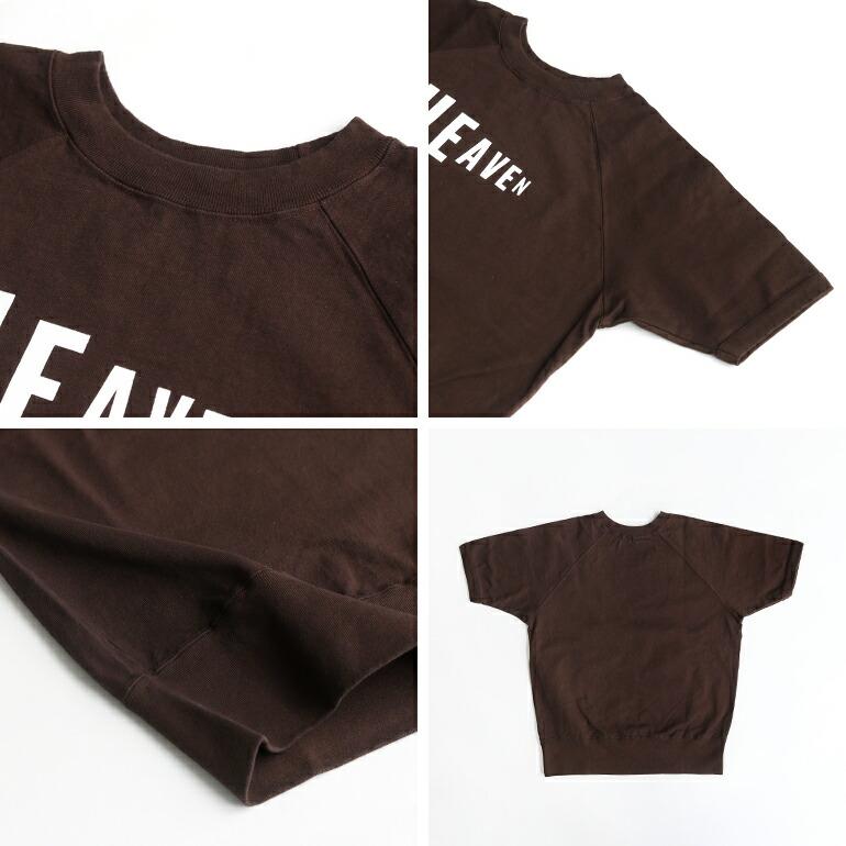 Tシャツ necessary or unnecessary ネセサリー オア アンネセサリー ロゴT 半袖 ラグラン メンズ レディース アメリカンコットン HEAVEN RAGLAN 9oz | NECESSARY or UNNECESSARY | 08