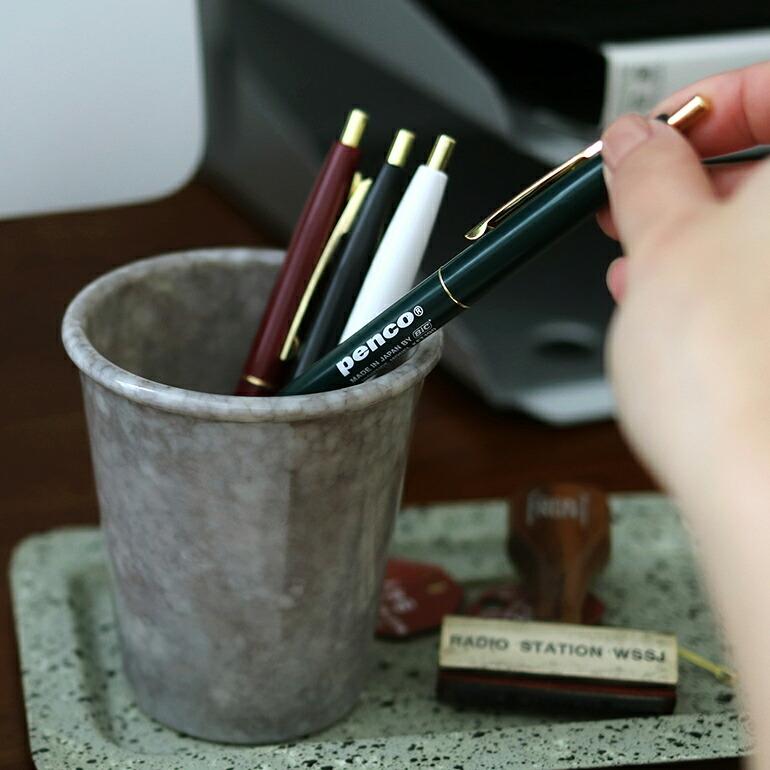 ボールペン ノック式 おしゃれ 女性 男性  ペンコ penco ノックボールペン 0.5mm | penco | 03