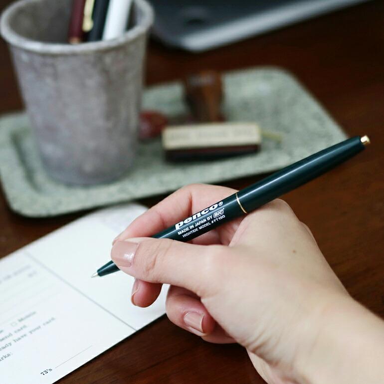 ボールペン ノック式 おしゃれ 女性 男性  ペンコ penco ノックボールペン 0.5mm | penco | 04