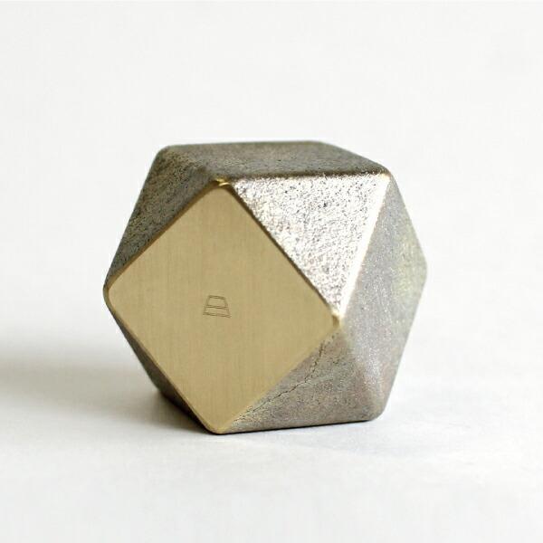 ペーパーウェイト 四角 真鍮 鋳物 鋳肌 二上 日本製 インテリア ディスプレイ フタガミ FUTAGAMI | FUTAGAMI | 01