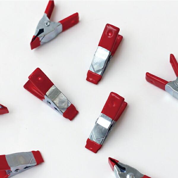 キッチン クリップ 袋止め 8個入り 赤色 ミニ 文房具 キッカーランド KIKKERLAND Mini Quick Clips | KIKKERLAND