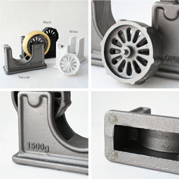 テープカッター セロハンテープ テープディスペンサー おしゃれ 文房具 鉄 プエブコ PUEBCO | PUEBCO | 04