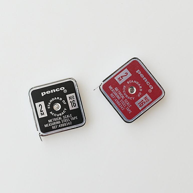 メジャー 巻き尺 巻尺 2m コンパクト 携帯 ポケット おしゃれ ペンコ penco ハイタイド | penco