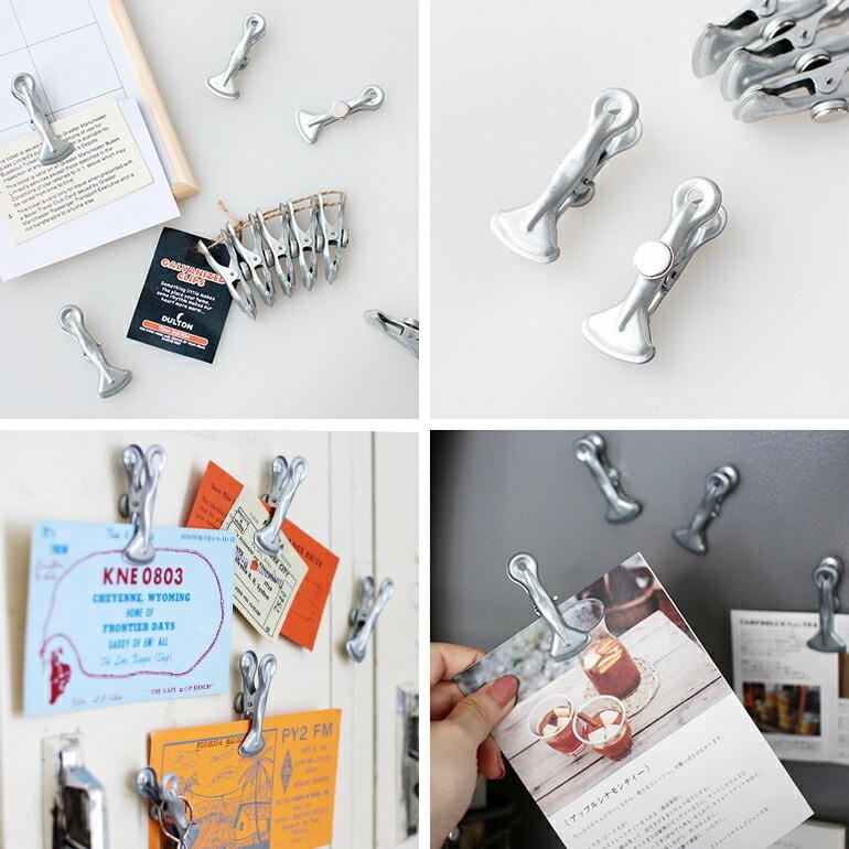 クリップ マグネット 5個 セット 磁石 整理 収納 ダルトン DULTON MAGNETIC CLIP SET | DULTON | 02