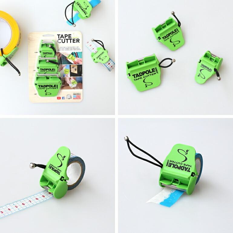 テープカッター マスキング セロハン テープ セット ディテール DETAIL TADPOLE TAPE CUTTER 1.5inch TADPOLE TAPE CUTTER SET | DETAIL | 02