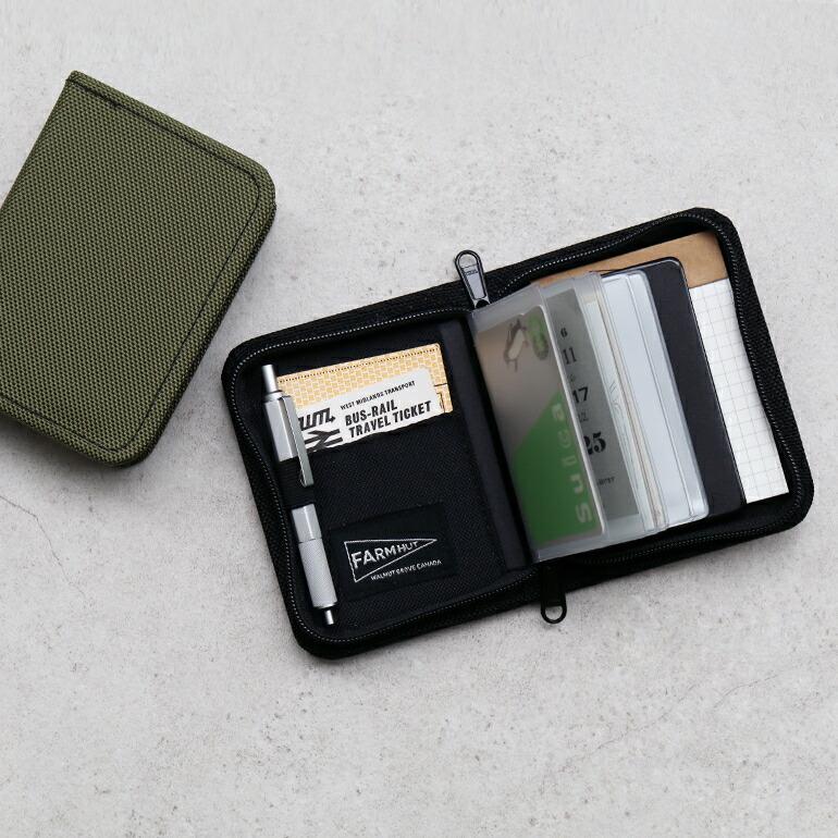 FARM HUT ファームハット カードホルダーオーガナイザー (A7メモパッド付) | ブランド登録なし | 01