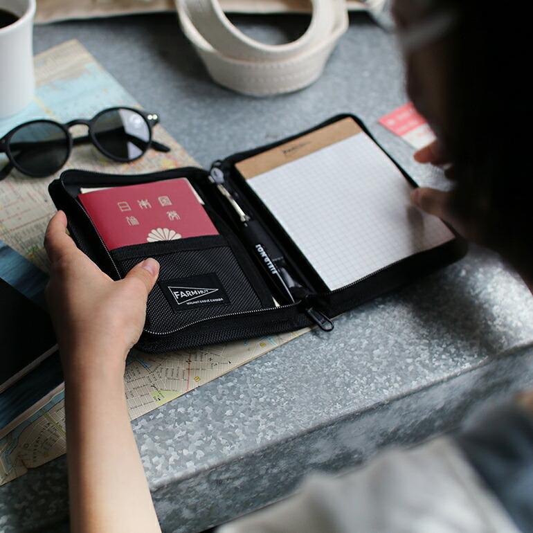 FARM HUT ファームハット トラベリングオーガナイザー (A6メモパッド付) | ブランド登録なし | 02