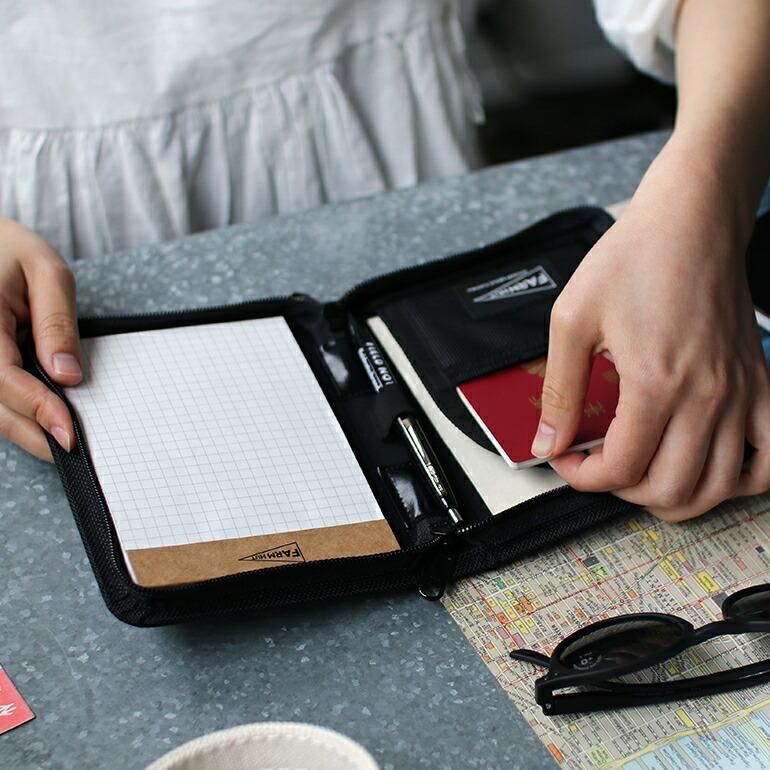 FARM HUT ファームハット トラベリングオーガナイザー (A6メモパッド付) | ブランド登録なし | 05