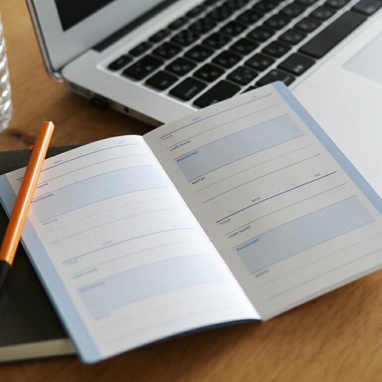 パスワードブック メモ ノート コンパクト ハイタイド HIGHTIDE | HIGHTIDE | 06