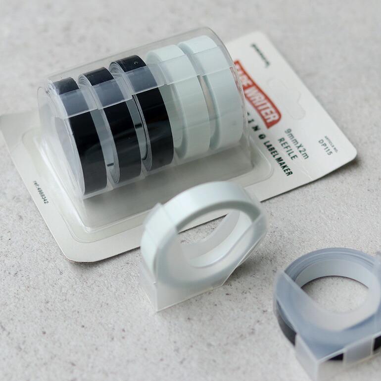 テープライター ラベルライター リフィル penco ペンコ 海外 ブラック ホワイト | penco | 03