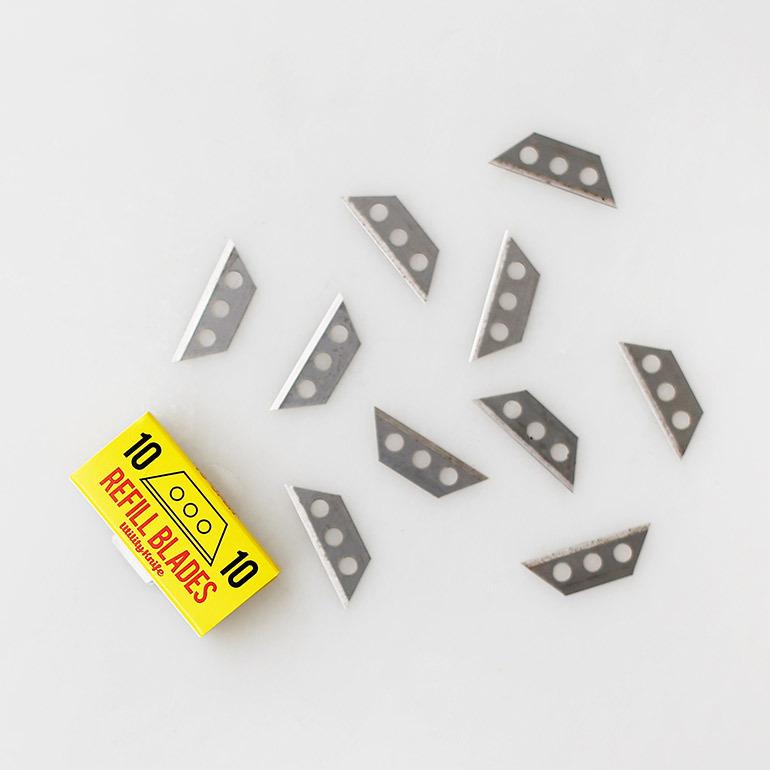 カッター 替刃 リフィル penco ペンコユーティリティーナイフ Utility Knife 10枚入り | penco