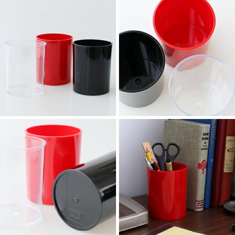 ペンスタンド ペン立て 筆立て 小物入れ 丸型 シンプル レトロ 整理 収納 デスク周り MAS マス Pen Holder | ブランド登録なし | 02
