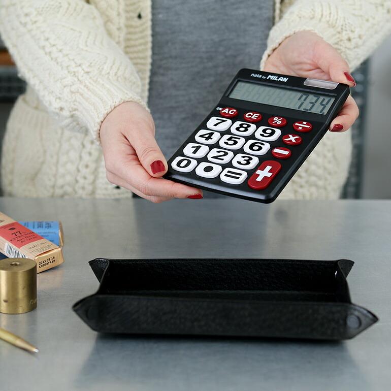 電卓 おしゃれ 8桁 大きい ミラ ン MILAN ビッグキー | ミラン | 03