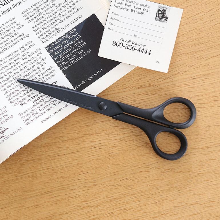 ALLEX（林刃物） ハサミ はさみ 事務用 フッ素コート ステンレス 日本