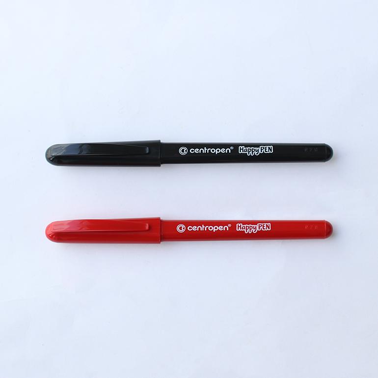サインペン 水性 黒 赤 お絵描き チェコ おしゃれ centropen セントロ