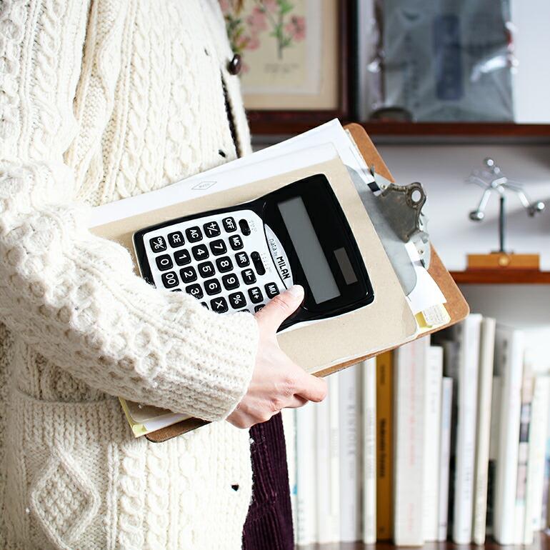 電卓 おしゃれ 16桁 大きい シンプル ミラン MILAN モダン | ミラン | 04