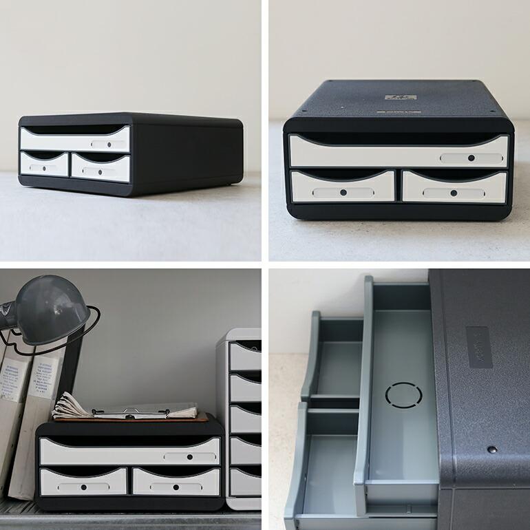 レターケース 引き出し A4 縦 小物入れエグザコンタ EXACOMPTA   SMALL BOX 縦型 | ブランド登録なし | 02