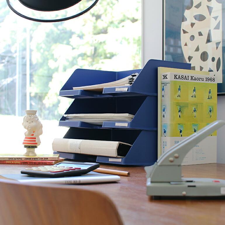 レタートレー A4 横 エグザコンタ EXACOMPTA レタートレー コンボ MAXI  横型 | ブランド登録なし | 01