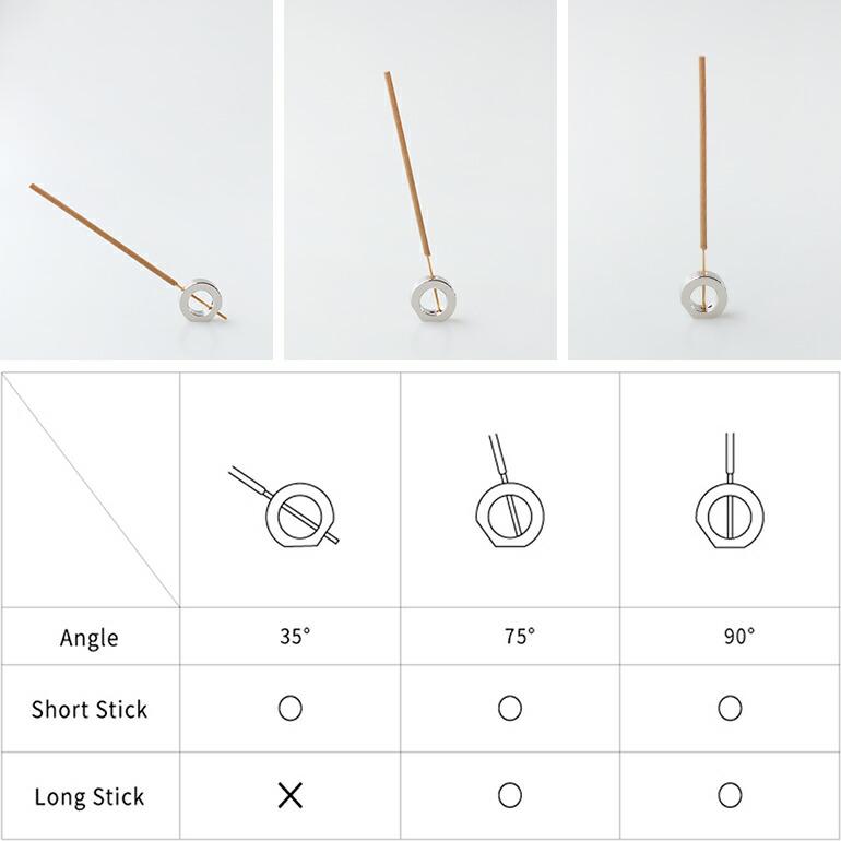 お香立て インセンススタンド 真鍮 おしゃれ シンプル コンパクト 日本製 CANDY DESIGN&WORKS キャンディデザイン&ワークス Smoke Ring | CANDY DESIGN&WORKS | 04