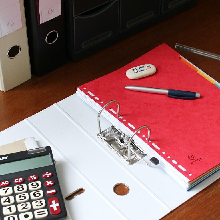 ドキュメントファイル A4 フォルダー レバーアーチファイル 70mm  エグザコンタ EXACOMPTA | ブランド登録なし | 04