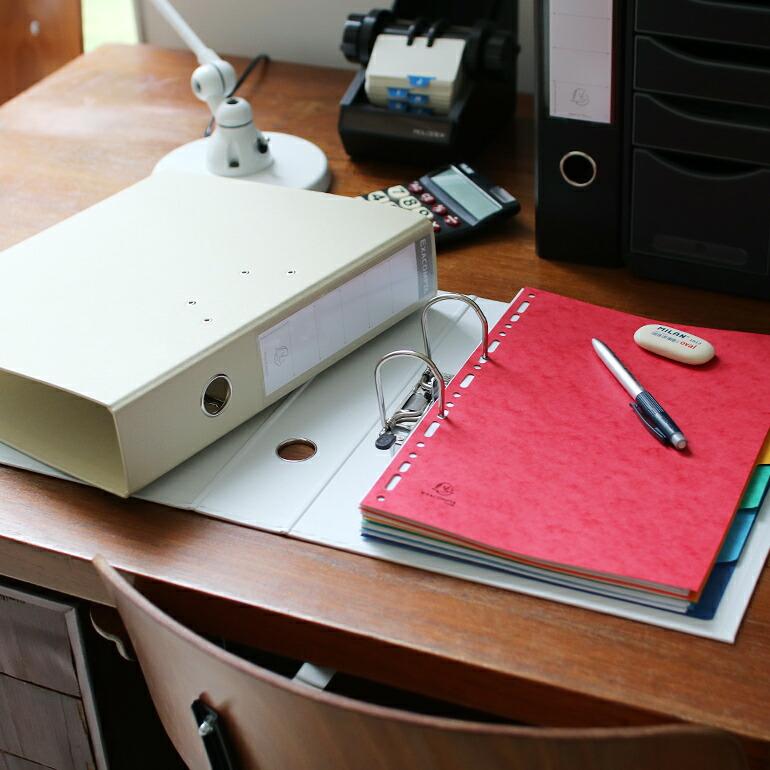 ドキュメントファイル A4 フォルダー レバーアーチファイル 70mm  エグザコンタ EXACOMPTA | ブランド登録なし | 10