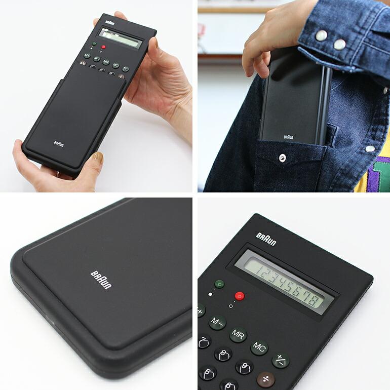 BRAUN 電卓 おしゃれ 8桁 ブラウン Calculator カリキュレーター BRAUN 電卓 おしゃれ 8桁 ブラウン Calculator カリキュレーター