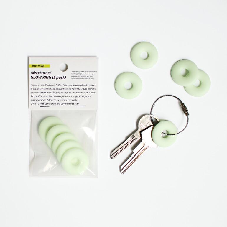 キーホルダー 蓄光リング パーツ 夜間 通学 ディテール DETAIL アフターバーナー グローリング | DETAIL | 01