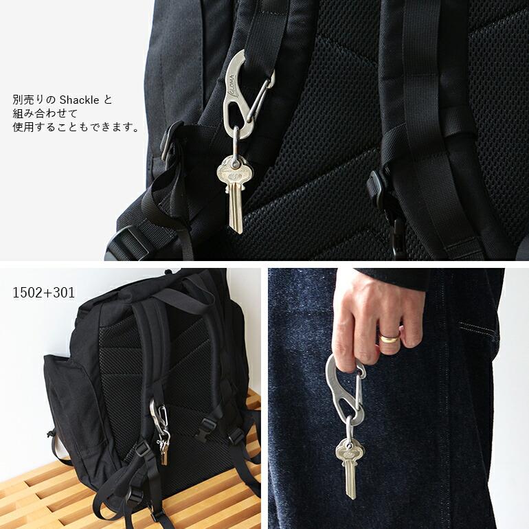カラビナ おしゃれ グローマノーティカ GLOMA NAUTICA Carabiner 1502