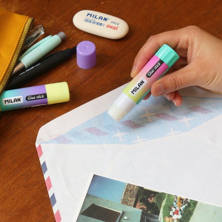 スティックのり セット サンセットシリーズ ミラン MILAN  2本セット | ブランド登録なし | 01