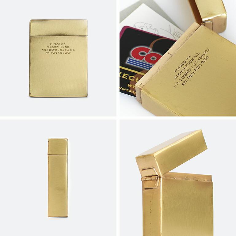 カードケース 真鍮 おしゃれ プエブコ PUEBCO 名刺 トランプ BRASS PLAYING CARD CASE | PUEBCO | 02