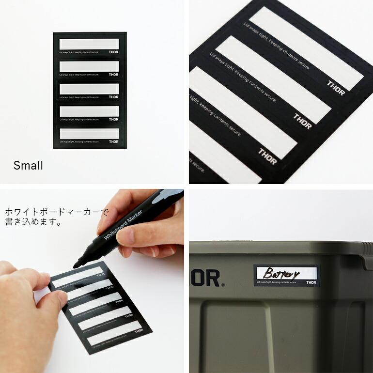 THOR ソー ステッカー ラベル 耐水 Document Sticker Small 5枚入り ガレージ アウトドア  コンテナ用 | THOR | 02