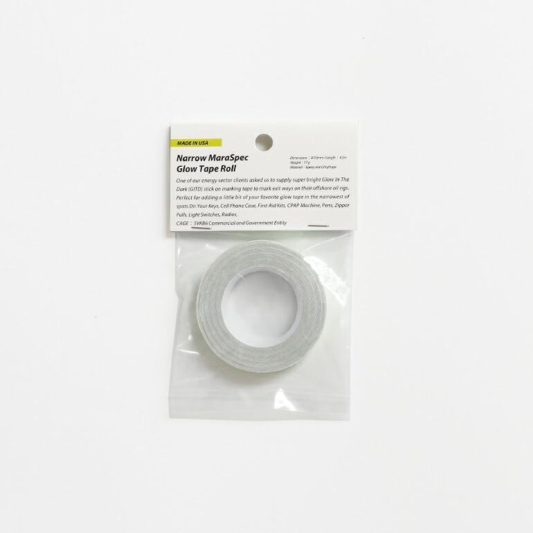 蓄光テープ 長時間 24時間発光 USA製 DETAIL ディテール Narrow Maraspec Glow Tape Roll | DETAIL | 01