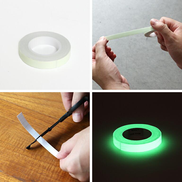 蓄光テープ 長時間 24時間発光 USA製 DETAIL ディテール Narrow Maraspec Glow Tape Roll | DETAIL | 02
