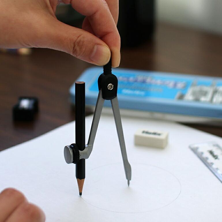 文具セット 定規 分度器 コンパス 鉛筆 消しゴム 鉛筆削り イギリス おしゃれ 算数 数学 ヘリックス Heli マスセット | ブランド登録なし | 06