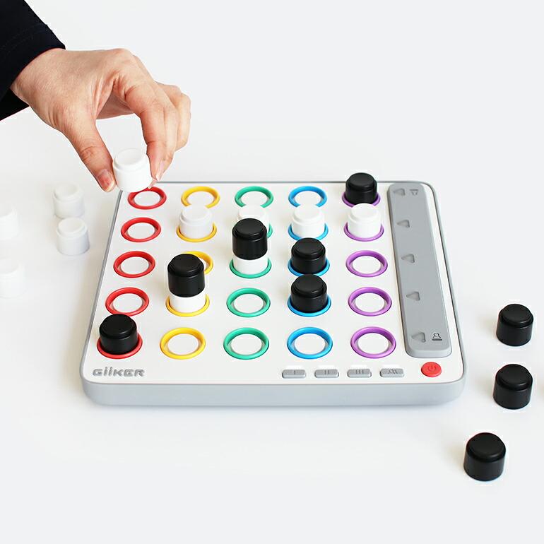 ボードゲーム 四目並べ 知育玩具 脳トレ おもちゃ ゲーム GiiKER ギーカー AIを搭載した3Dボードゲーム AI スマート4 | ブランド登録なし