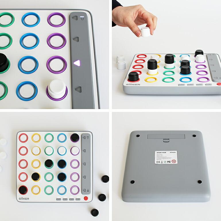 ボードゲーム 四目並べ 知育玩具 脳トレ おもちゃ ゲーム GiiKER ギーカー AIを搭載した3Dボードゲーム AI スマート4 | ブランド登録なし | 03