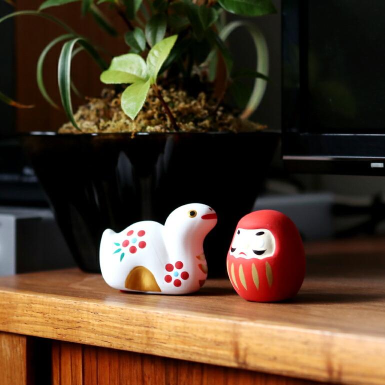 だるま おみくじ 陶器 中川政七商店 縁起物 正月飾り 家内安全 だるまみくじ 日本製 | 中川政七商店 | 05