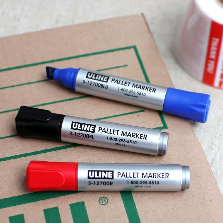 マーカーペン サインペン 油性 太字 速乾性 防水性 DIY 木材 布 紙 工業用 ULINE ユーライン アメリカ USA パレットマーカー | ULINE | 04