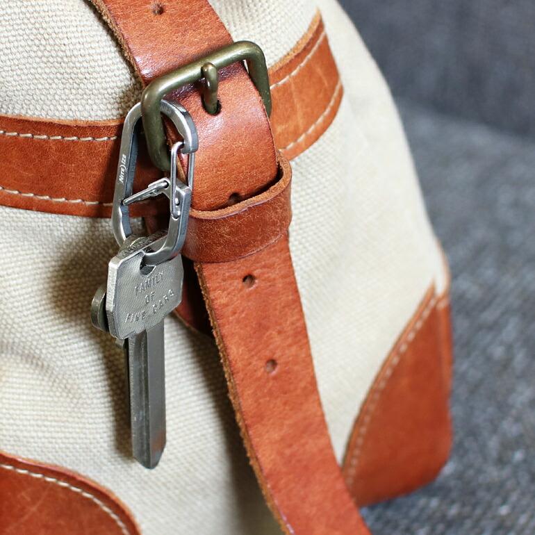 カラビナ キーホルダー キーリング アメリカ クリップ シンプル ブラック シルバー NITE IZE ナイトアイズ Gシリーズ DUAL CHAMBER CARABINER #1 (2個入) | NITE IZE | 08