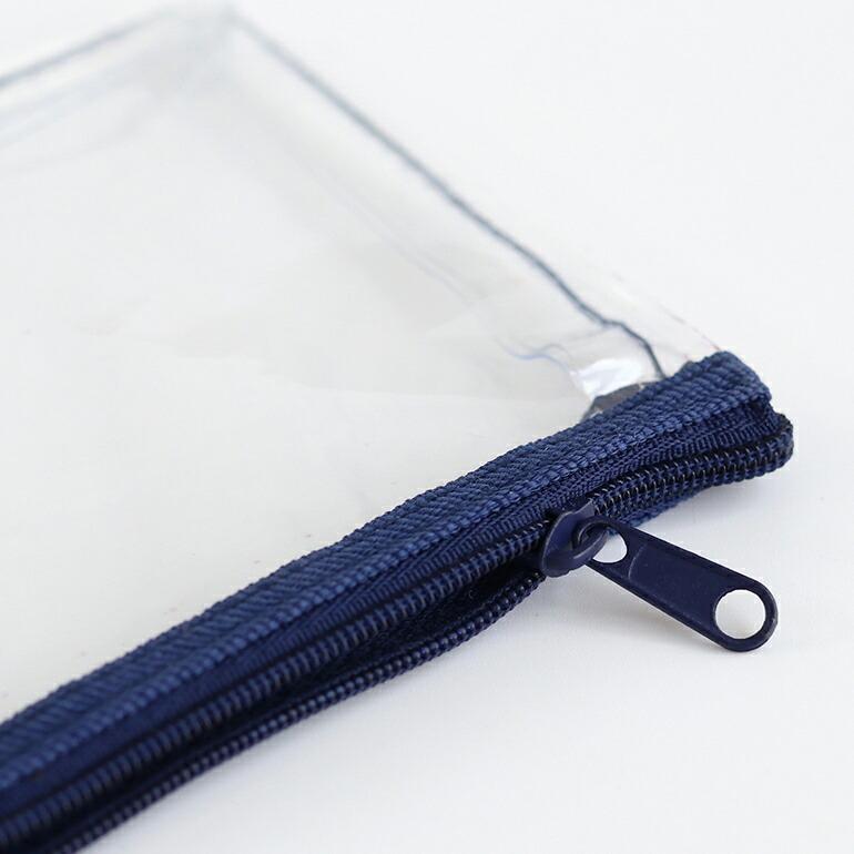 ペンケース ポーチ クリア おしゃれ イギリス Helix ヘリックス クリアペンケース PVC素材 ファスナー | ブランド登録なし | 02