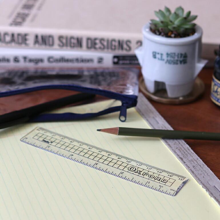 定規 15cm クリア マス目 センチ インチ イギリス おしゃれ Helix ヘリックス クリア定規 | ブランド登録なし | 04