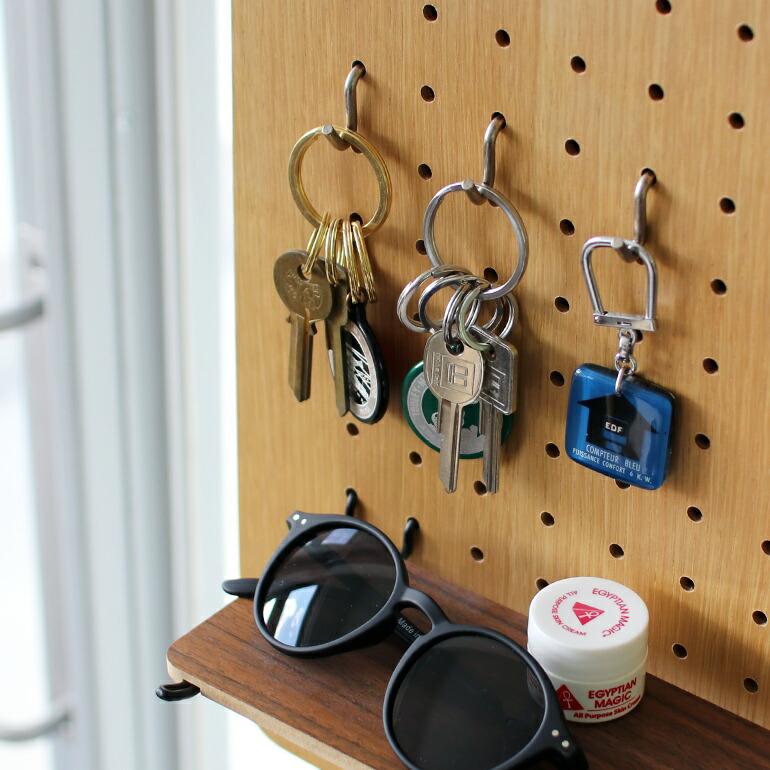 キーホルダー キーリング 鍵 ゴールド シルバー シンプル ステンレス BUFF バフ Flat Key Ring | ブランド登録なし | 08